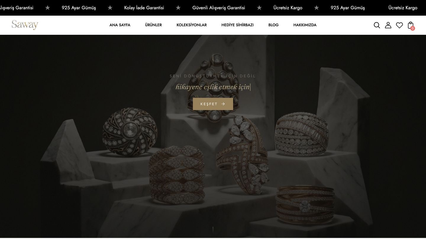 Saway website